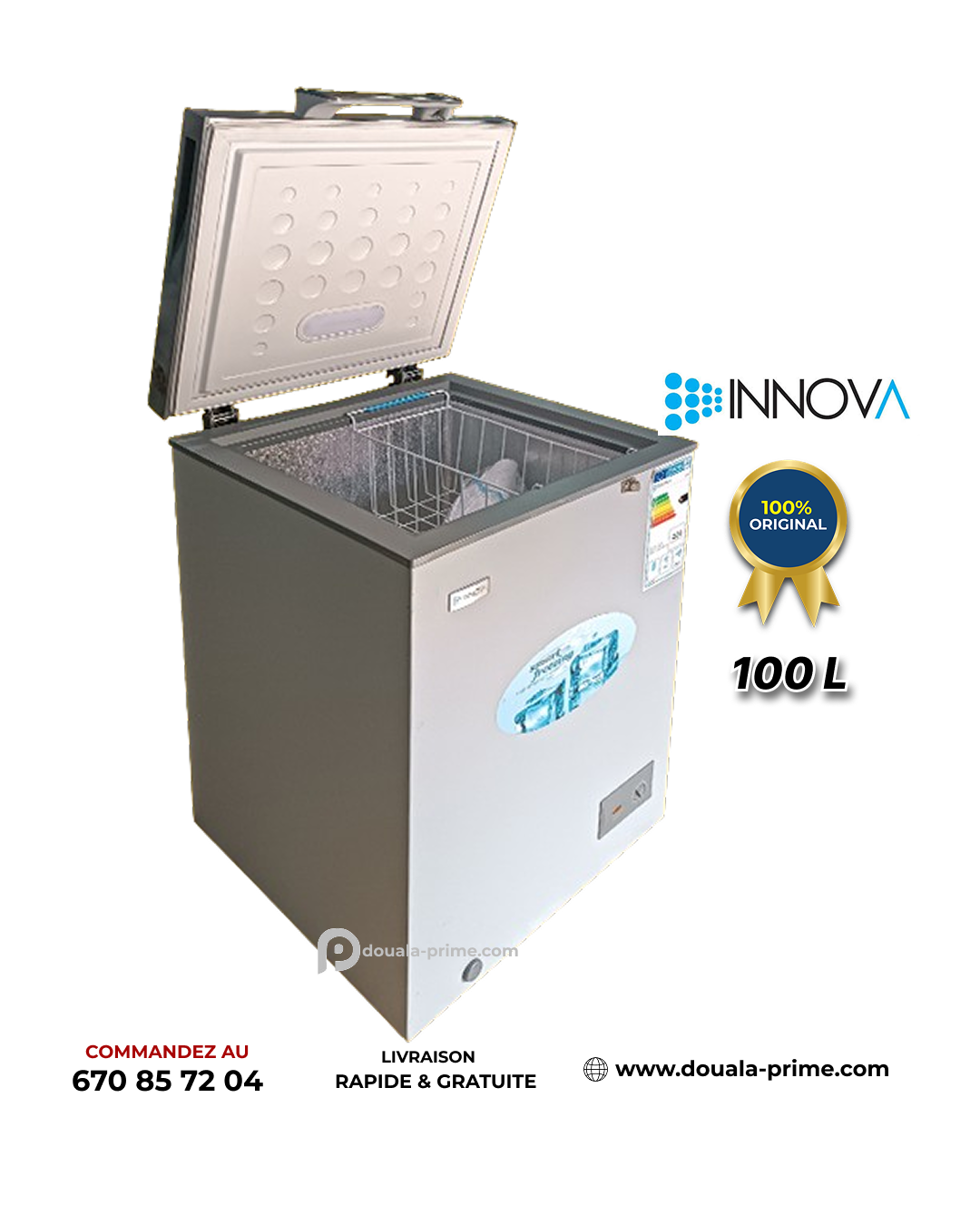 CONGELATEUR COFFRE INNOVA IN-149/159  100L