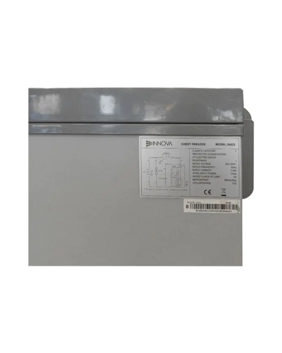 CONGELATEUR COFFRE INNOVA IN-429 250L