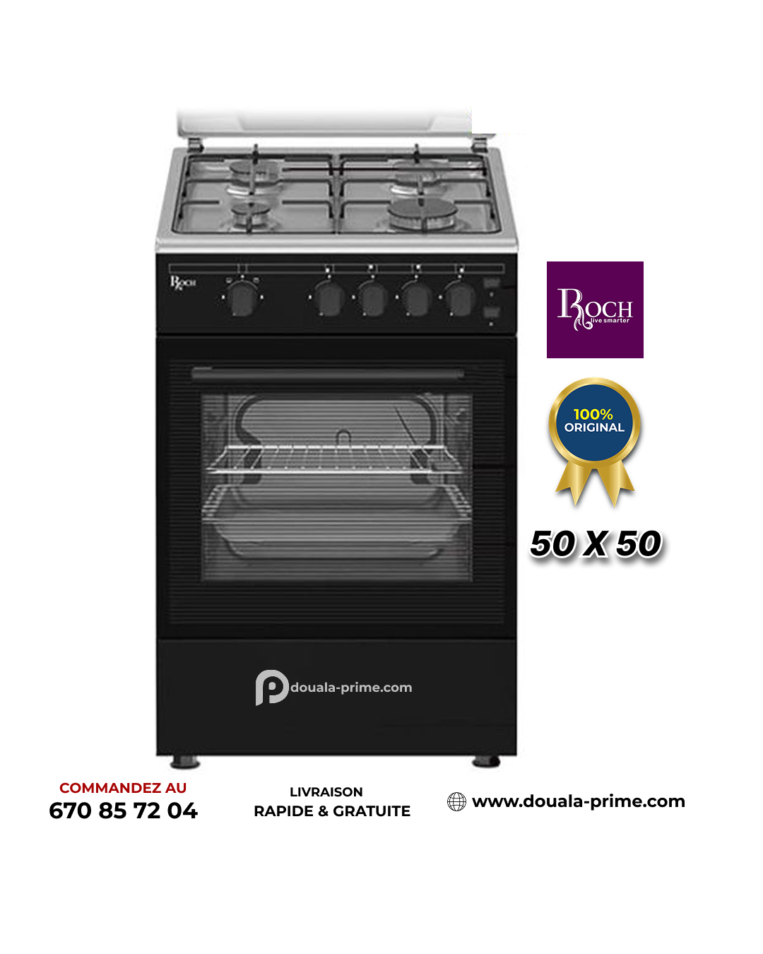 CUISINIERE AUTOMATIQUE ROCH  50X50