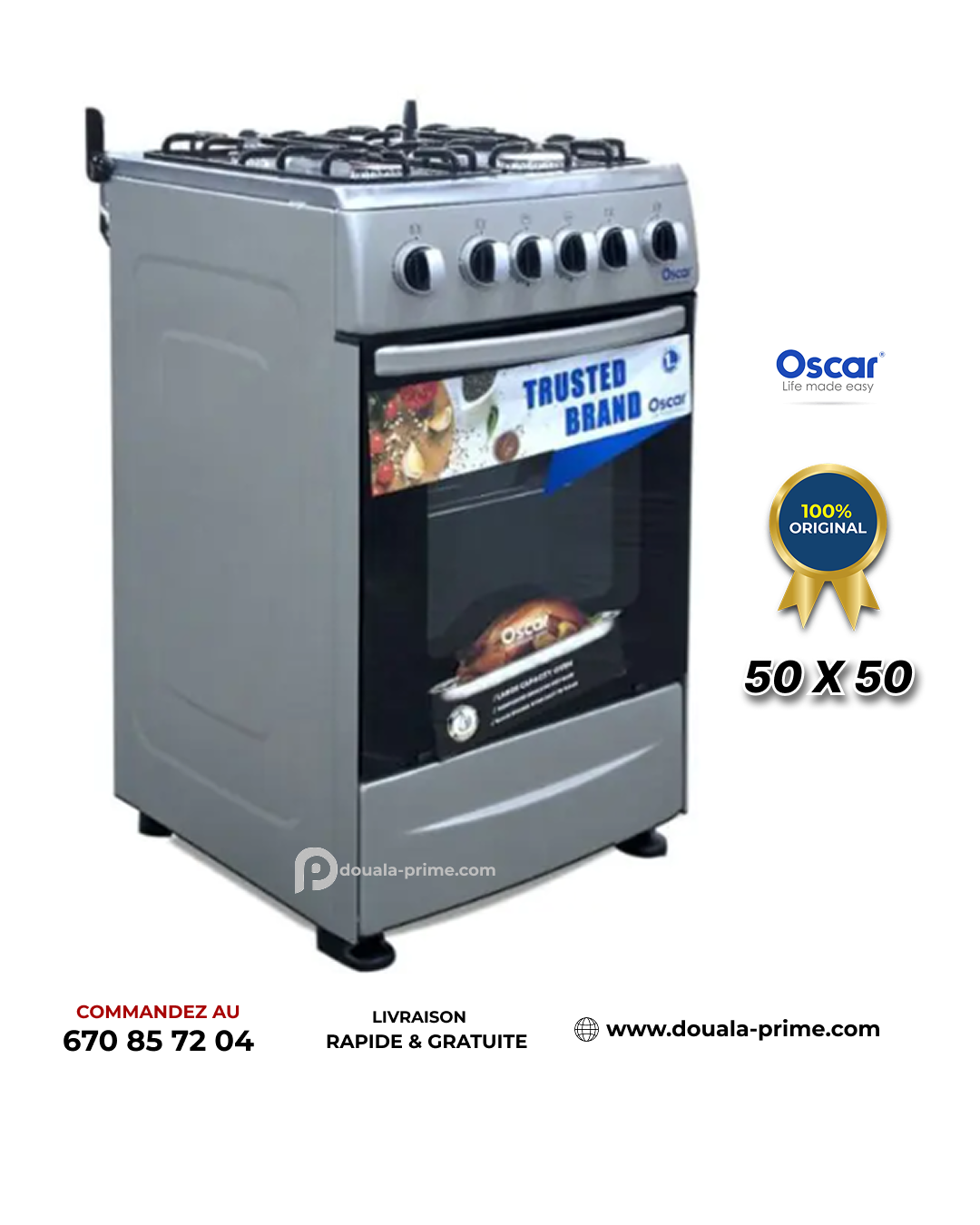 CUISINIERE AUTOMATIQUE OSCAR  50X50