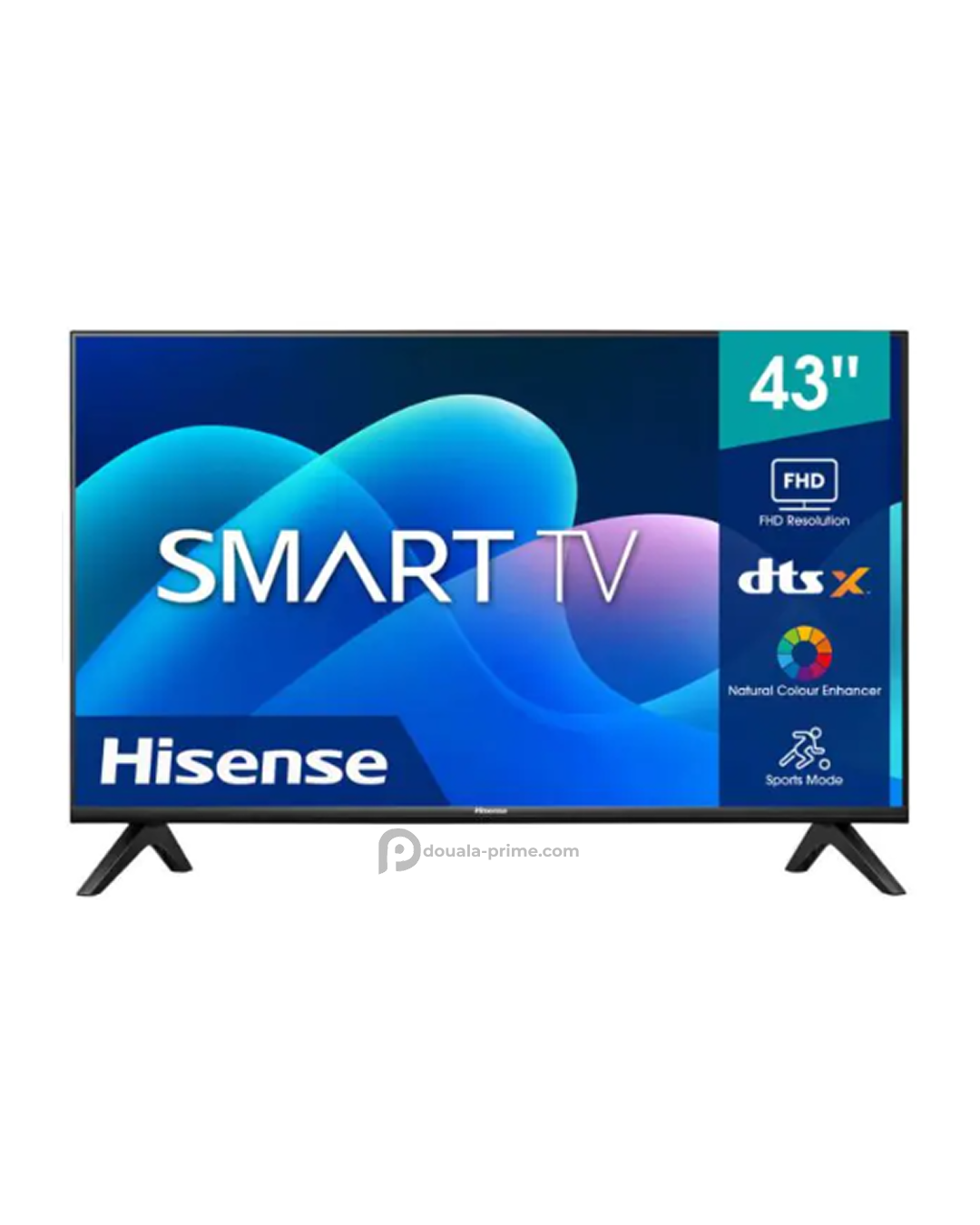 SMART TV HISENSE - 43A4Q - 43 POUCES - FULL HD - NOIR