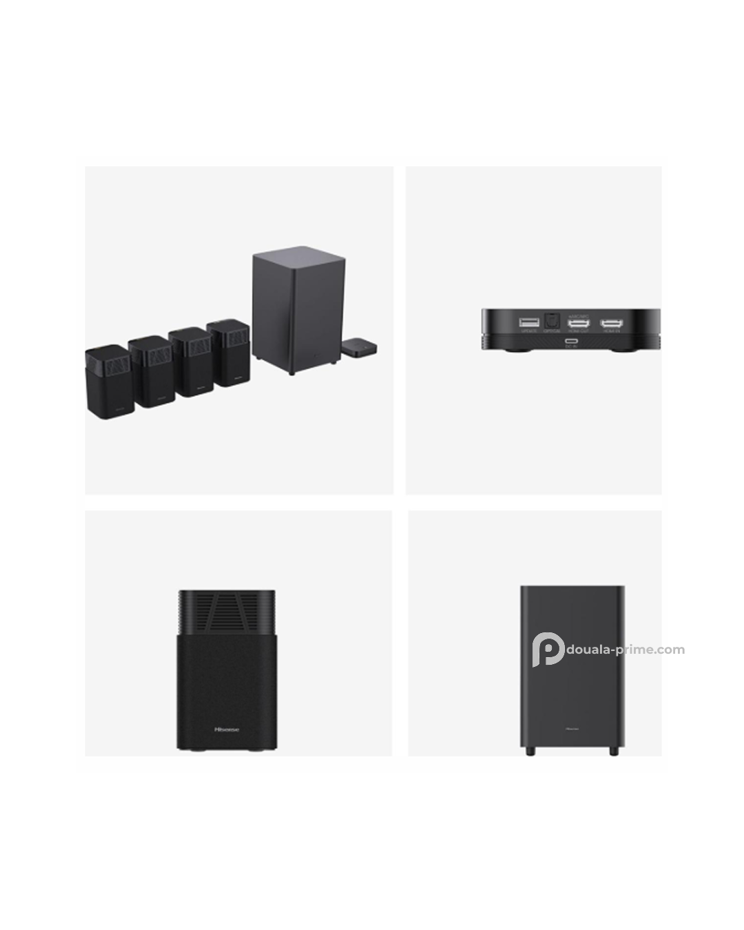 Barre de son 4.1.2 CH, 720 W   HT SATURN