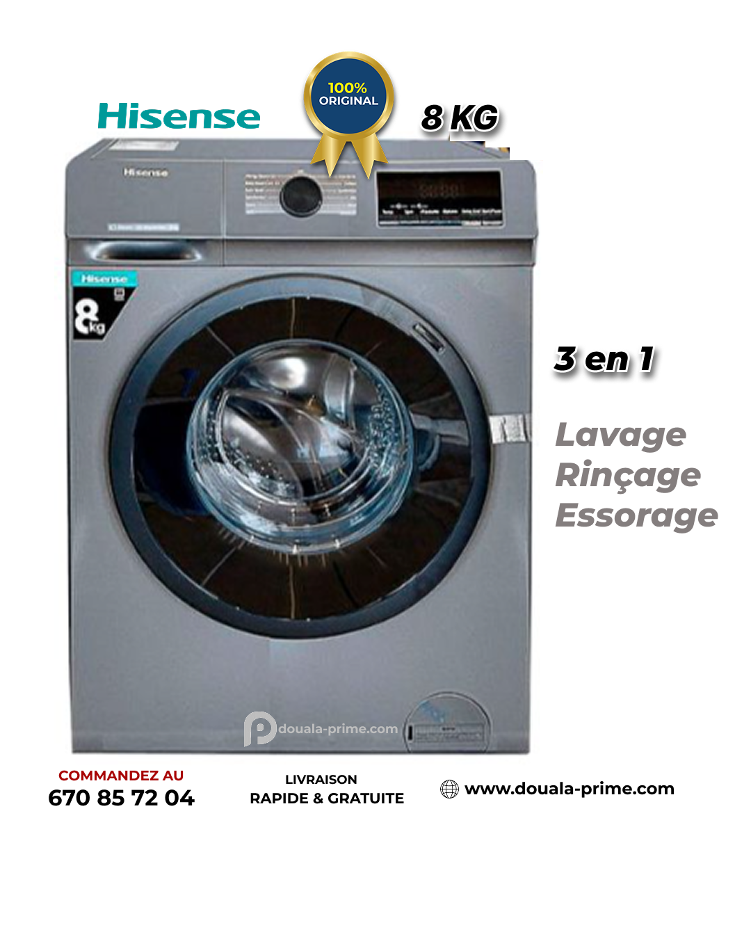 MACHINE A LAVER 8KG INVERTER - FRONT LOAD A+++ - WFQP8014EVMT