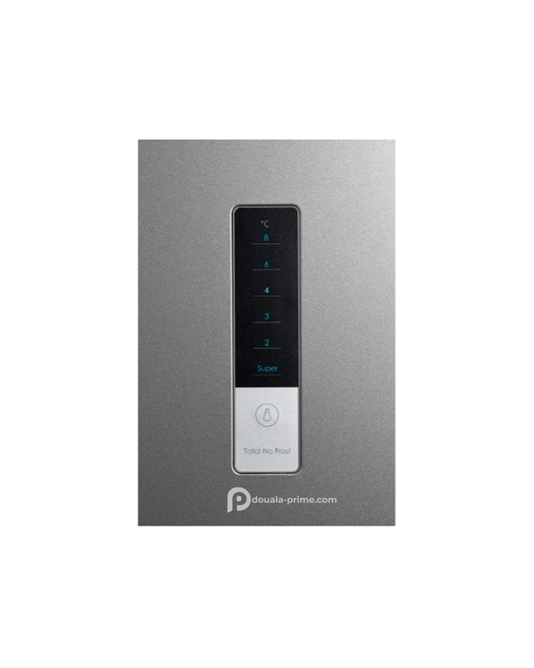 Réfrigérateur Combiné Midea MDRB424FGD02O, dégivrage automatique, commandes électroniques, 330 L,  économie d'énergie, linox