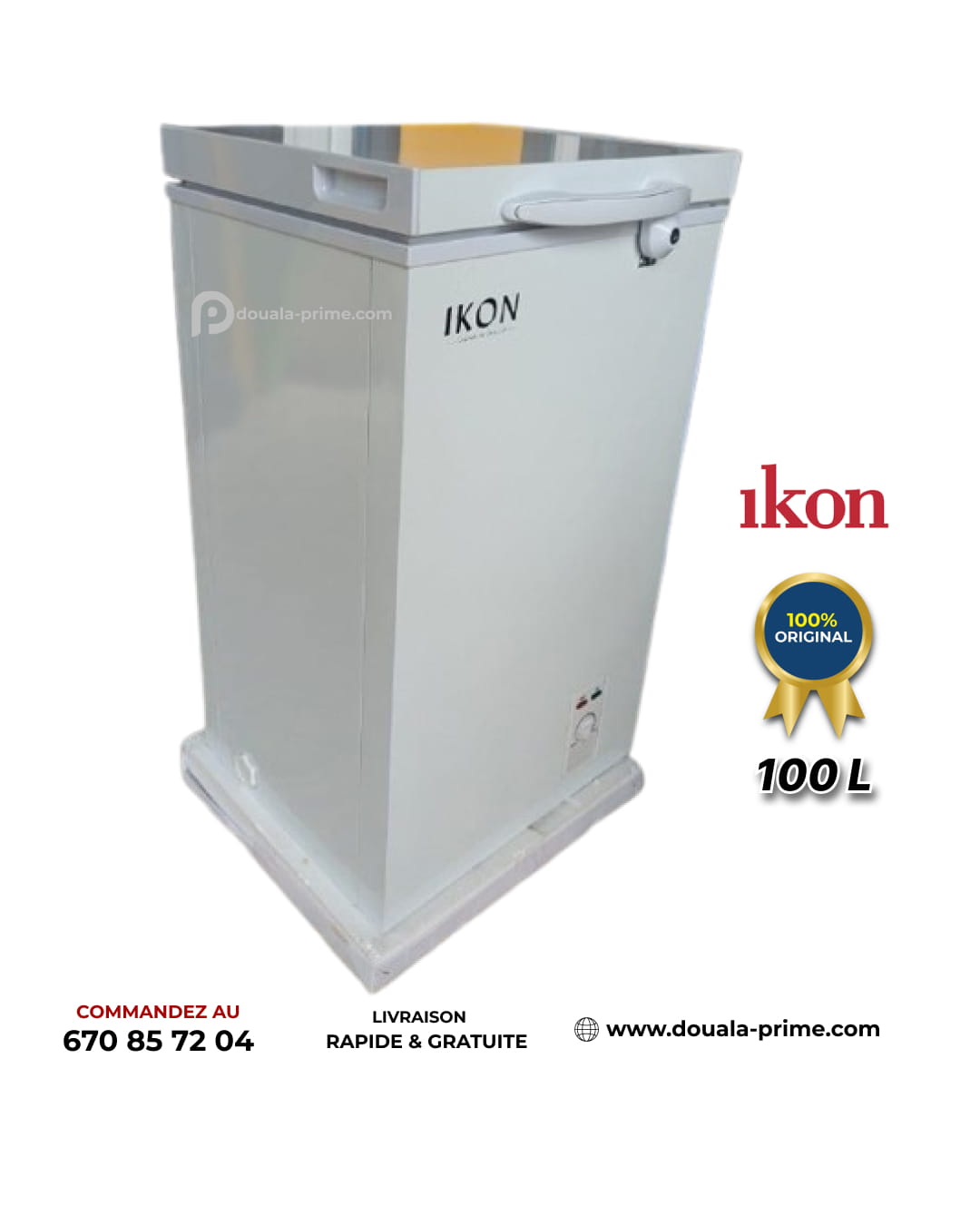 Congélateur coffre IKON - IK-120 - 100L