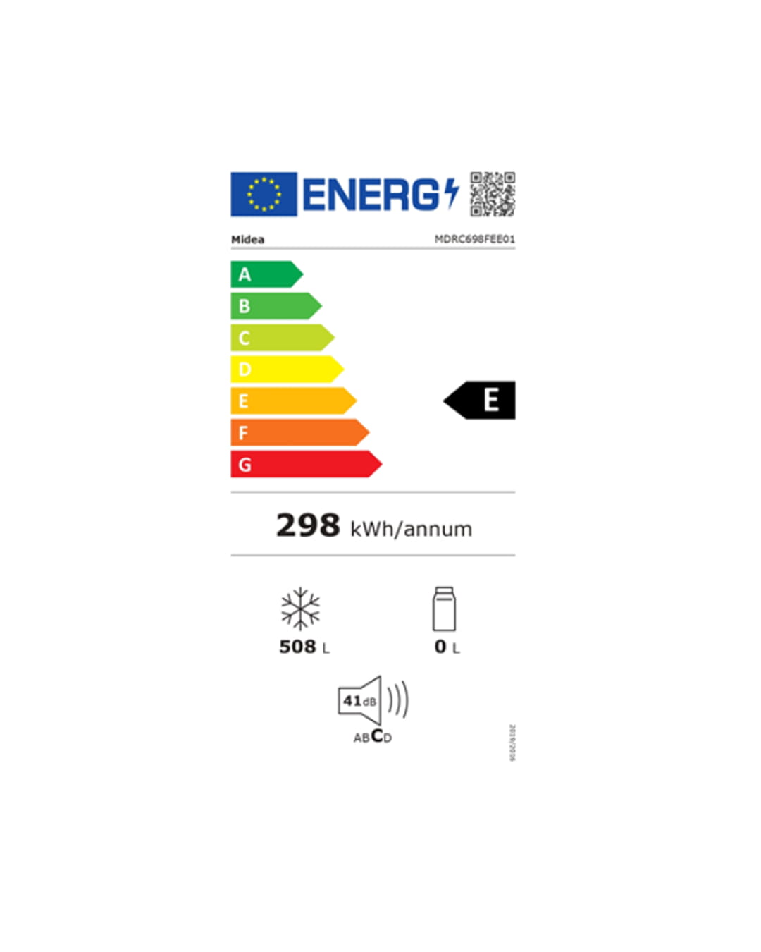 Congelateur Coffre - NO FROST - MIDEA - MDRC698FZE01 - 508L