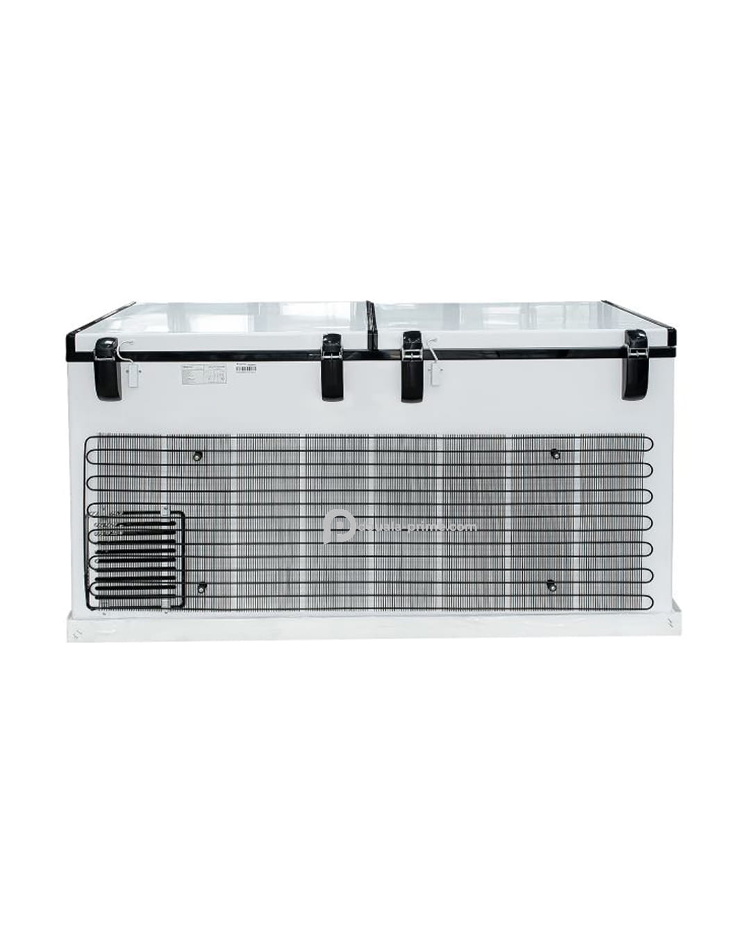 Congélateur coffre à vitres coulissantes – FIABTEC - FTCFQ-418 – 418 Litres – Classe Écologique A+ – Blanc