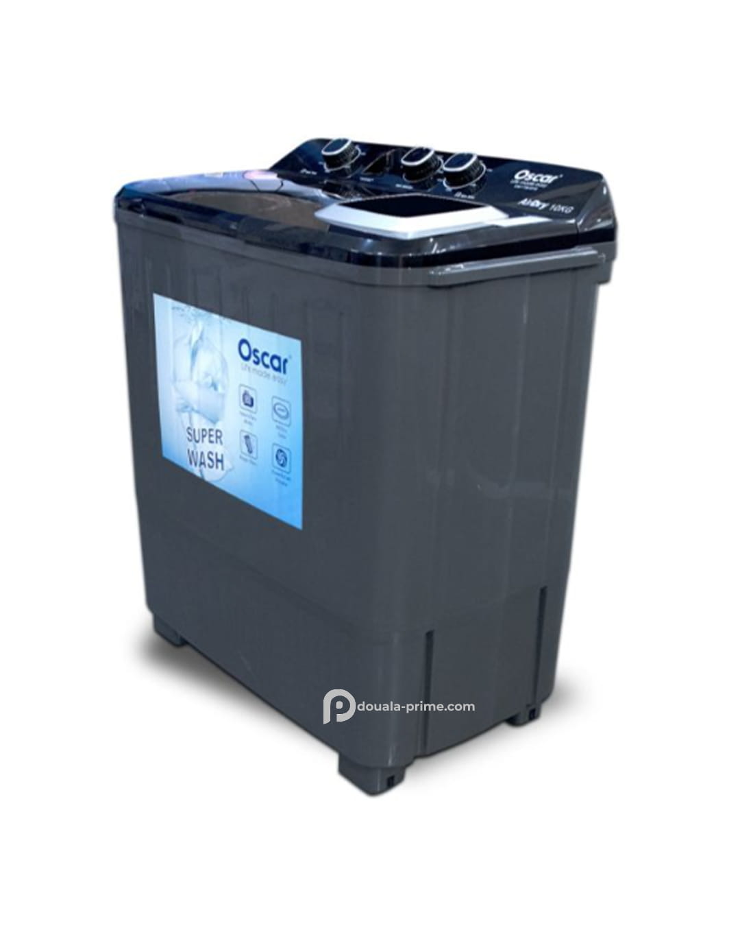 MACHINE A LAVER SEMI-AUTOMATIQUE OSCAR OSC-TTB-XP10 10KG