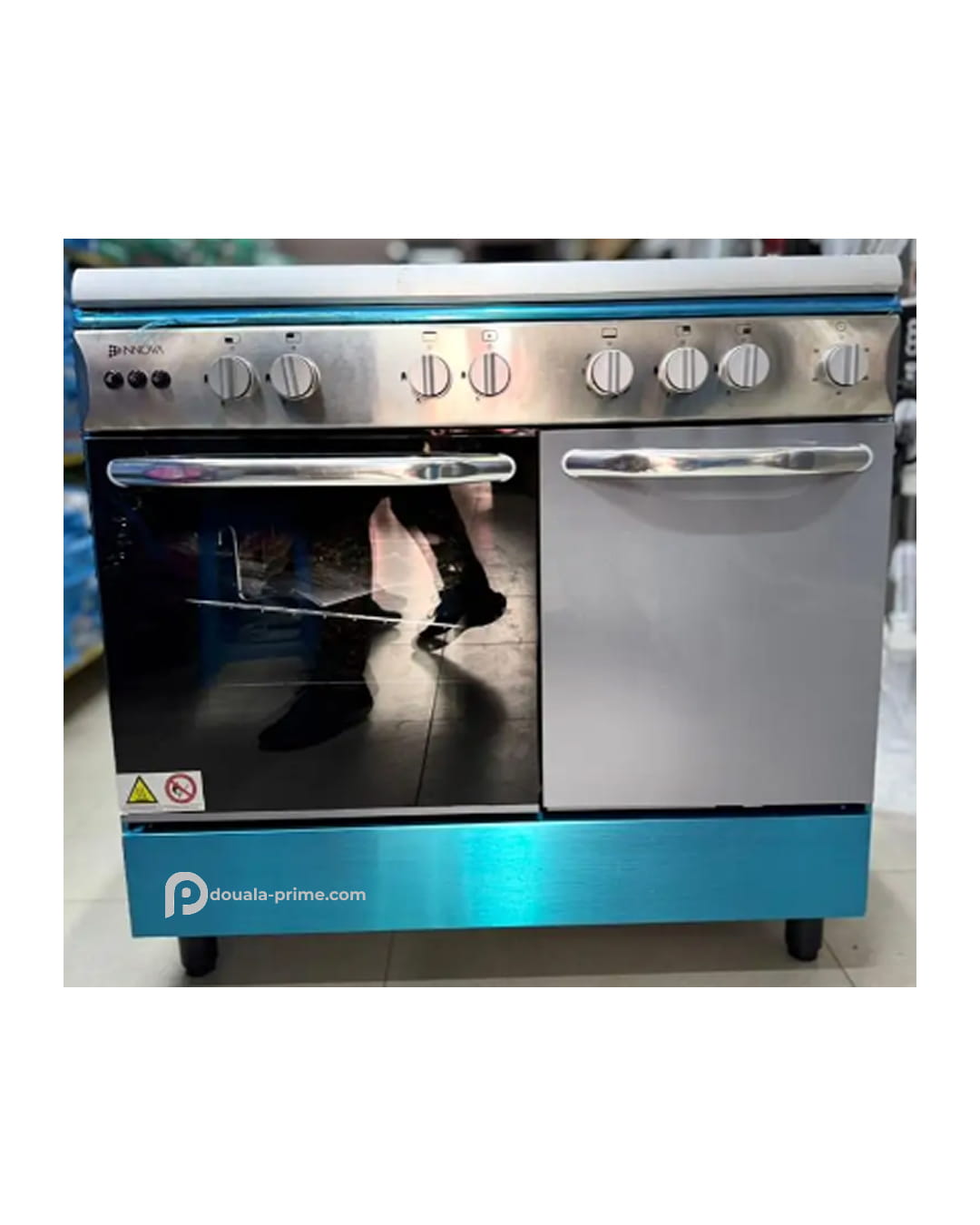 Cuisinière à Gaz INNOVA 5 Feux - 60 x 90 cm - IN999 - Inox