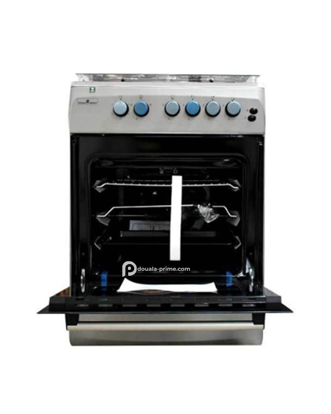Cuisinière à Gaz - SUPER FLAME - STANDARD - SFK606040G - 4 Feux - 60 x 60 Automatique Tout option- INOX
