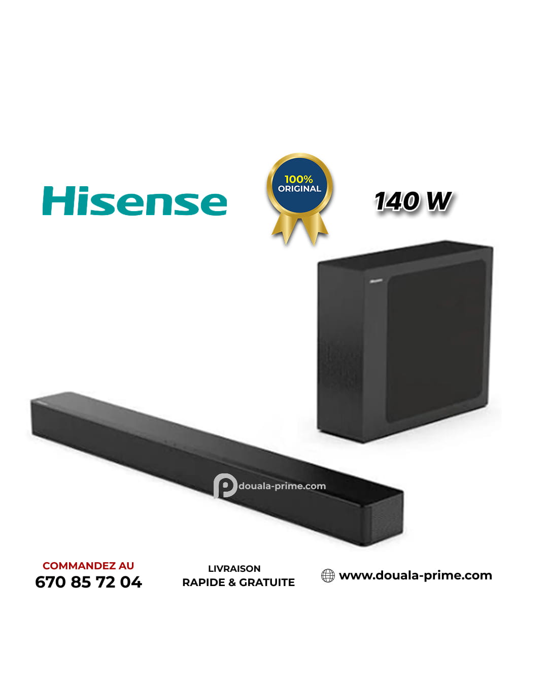 Bar de son hisense HS1800-140W
