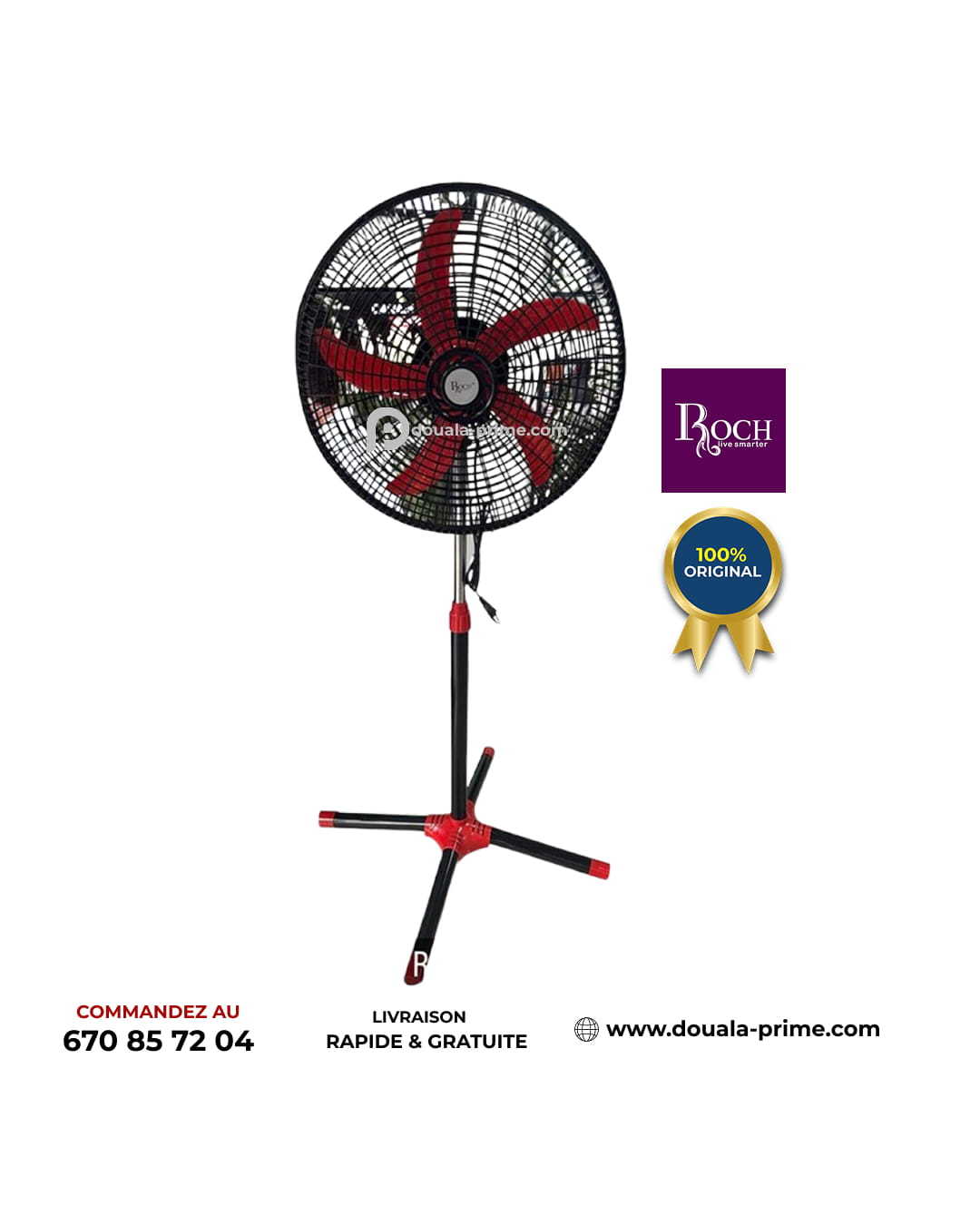 VENTILATEUR SUR PIED ROCH RSF-1865-C