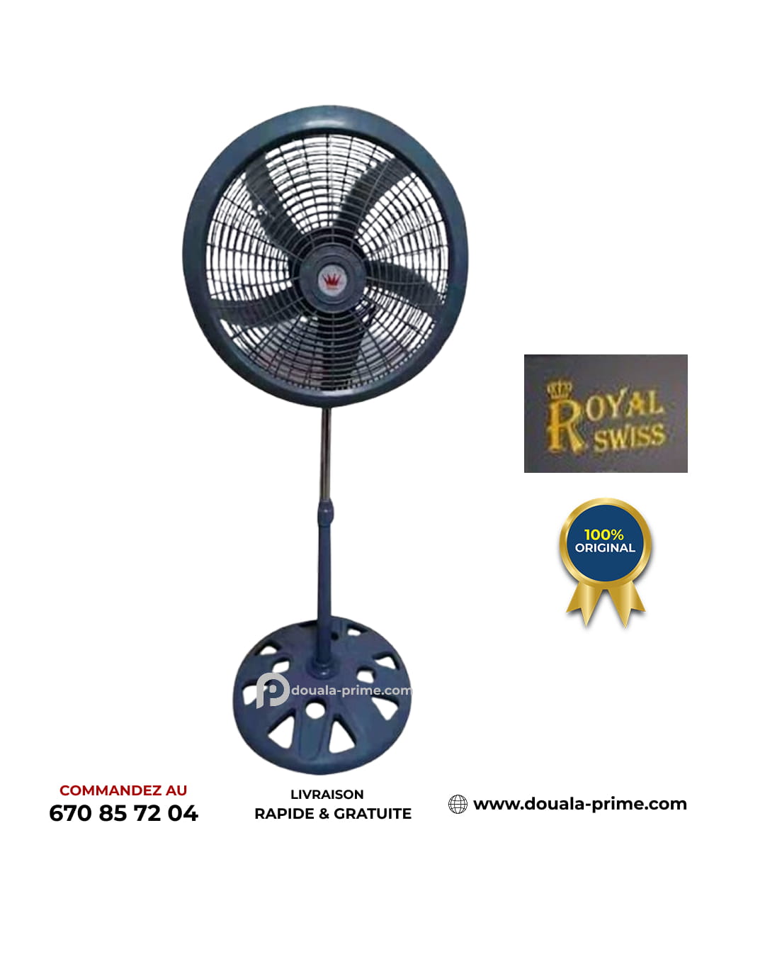 VENTILATEUR SUR PIED ROYAL 50W