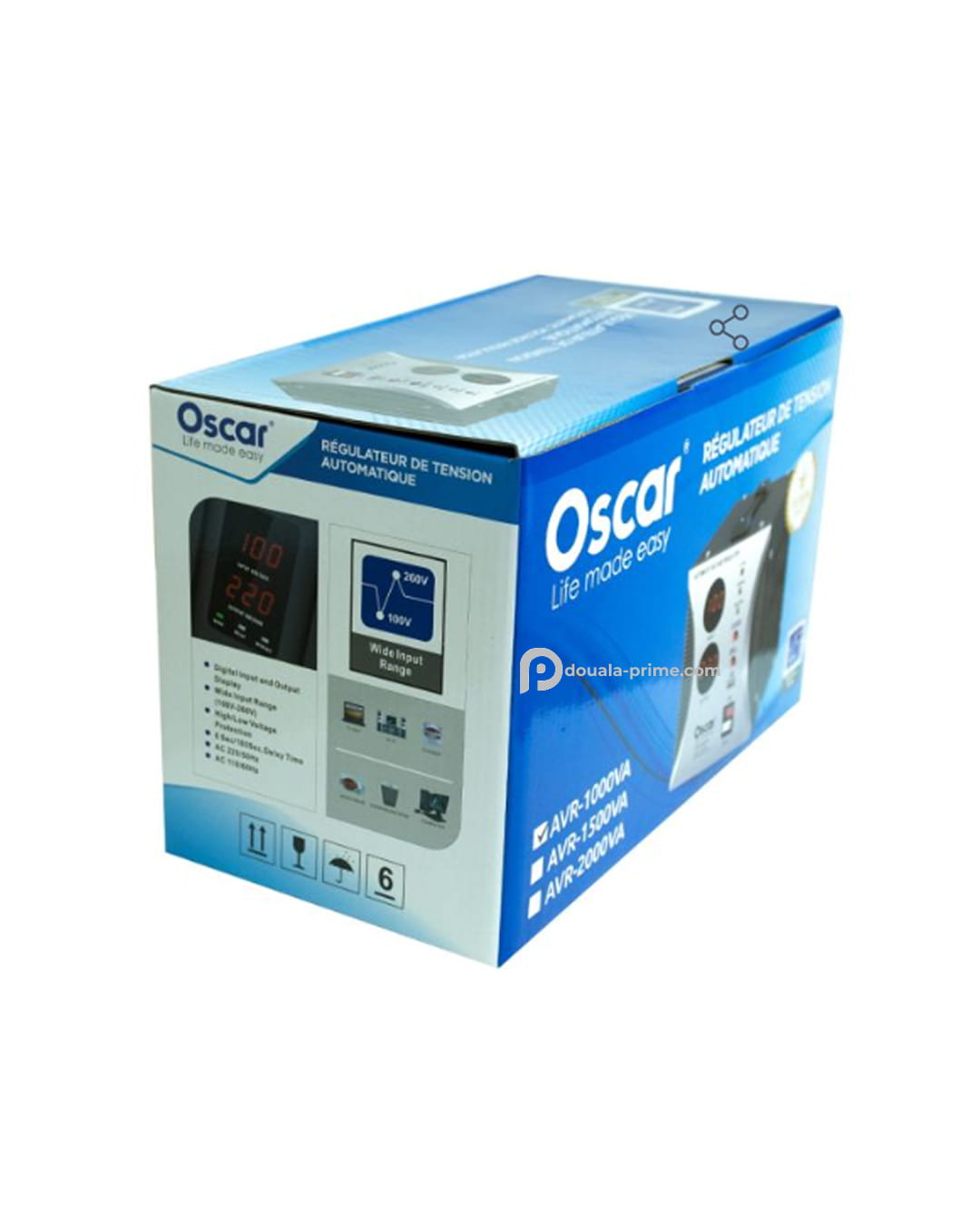 REGULATEUR DE TENSION - OSCAR - AVR-2000VA