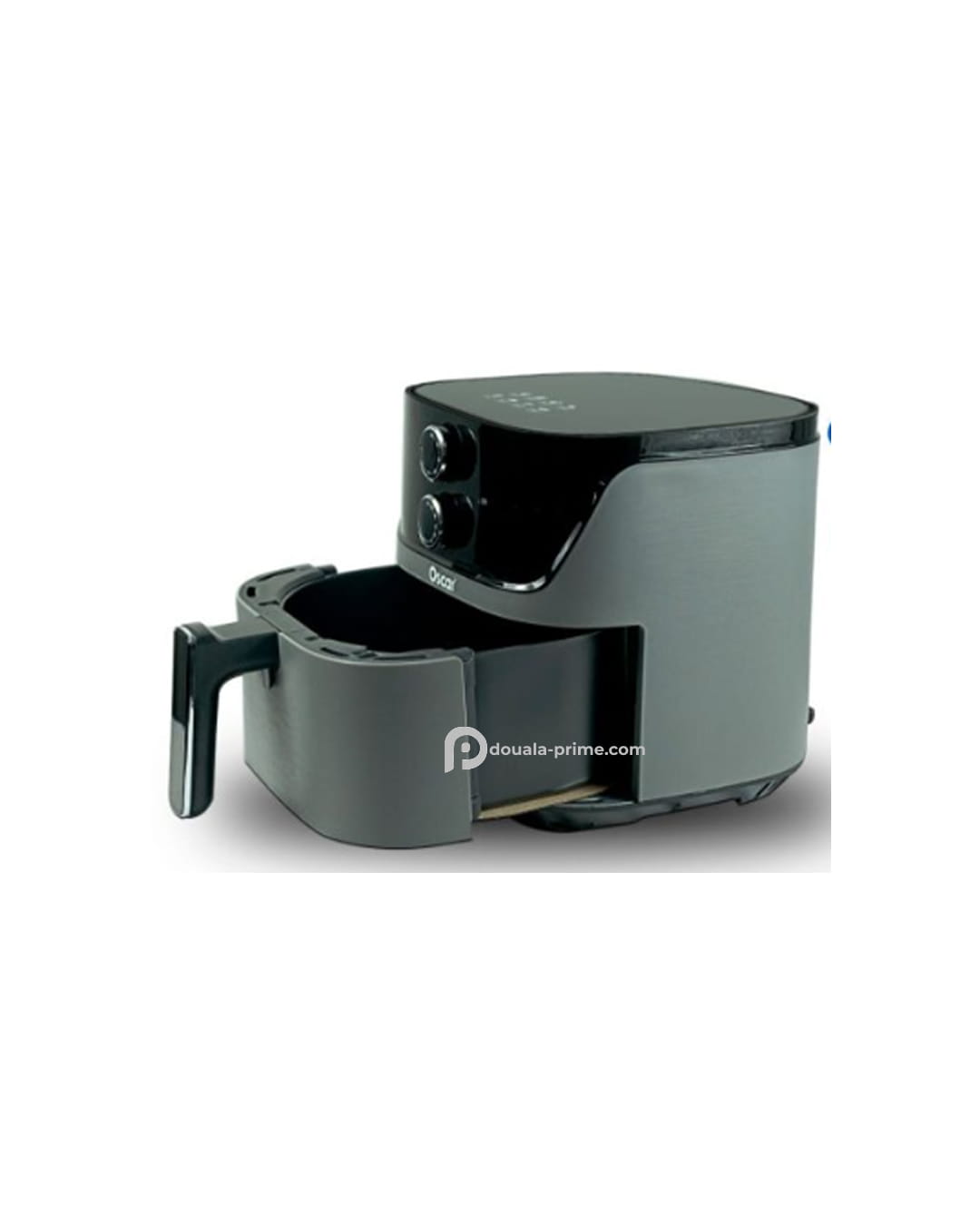 Friteuse Sans Huile Antiadhésive – OSCAR – OSC-429 – 1500W – 4 Litres – Minuterie 1-60min – Fenêtre de visualisation – Blanc/Gris Mat