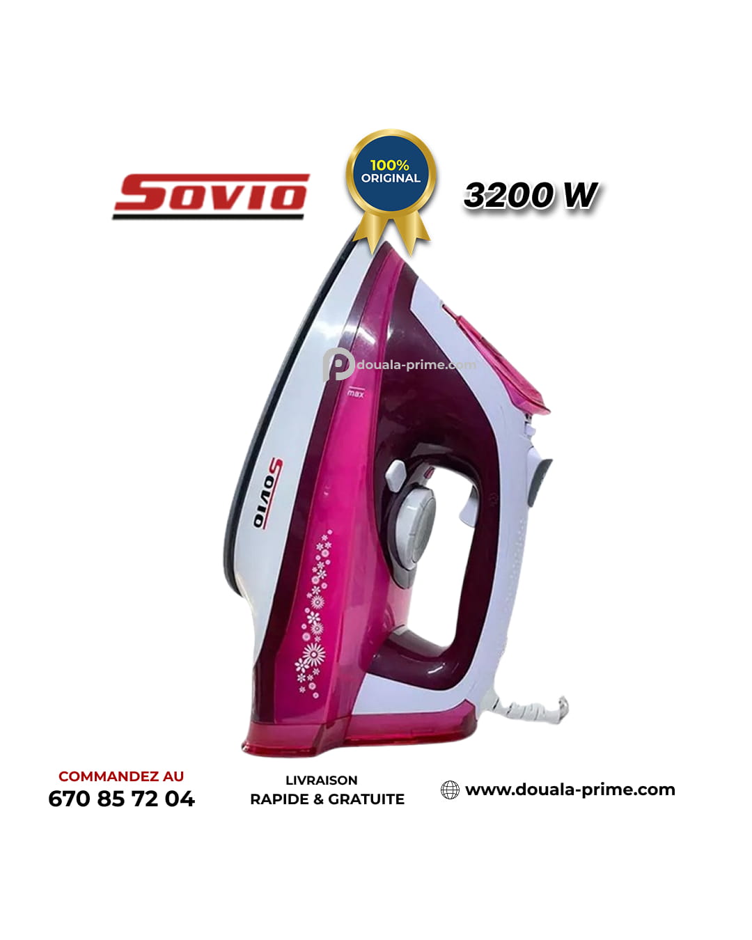 FER A VAPEUR SOVIO 248 3200W