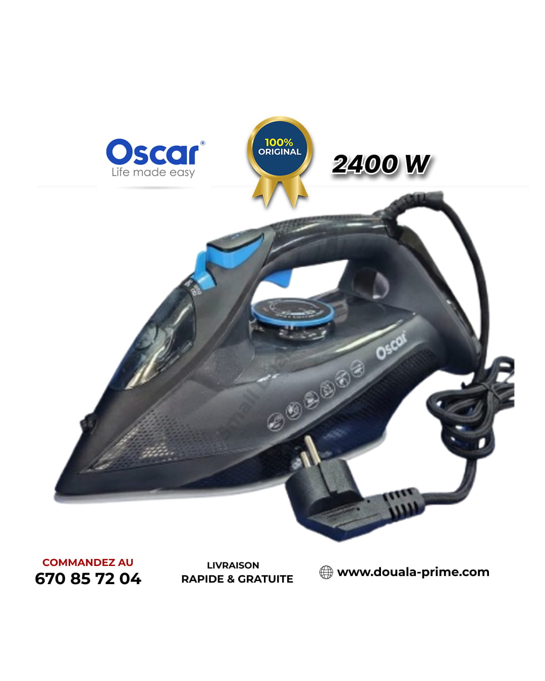 FER A REPASSER OSCAR 2000-2400W OSC-625