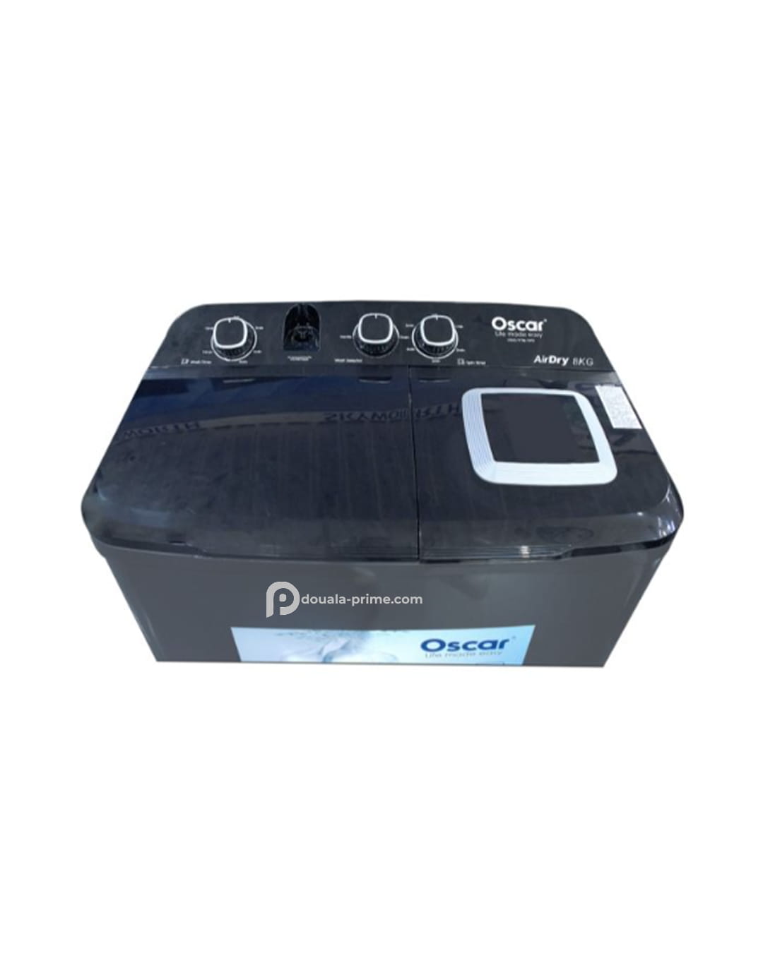 MACHINE A LAVER SEMI-AUTOMATIQUE OSCAR OSC-TTB-XP8 8KG